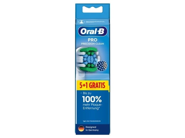 Oral-B DAM-0044879, 6 stykker, Hvit, Tyskland, Oral-B, 60 mm, 33 mm