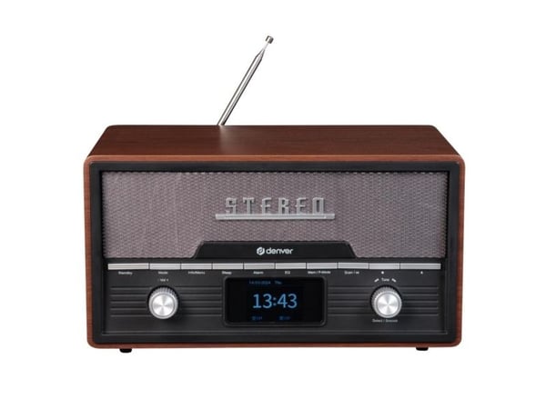 Denver MDA-525DW, 3,18 kg, Tre, Personlig CD-spiller Denver MDA-525DW, 3,18 kg, Tre, Personlig CD-spiller