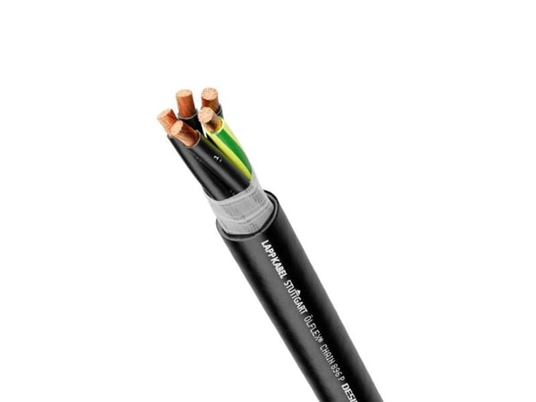 LAPP 1023245-50 Kättingkabel ÖLFLEX® CHAIN 896 P 4 G 4 mm² Svart 50 m