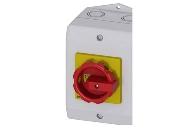 lastfrånskiljarkontakt röd/gul 4-polig 16 mm² 32 A 690 V/AC Siemens 3LD22641TC53
