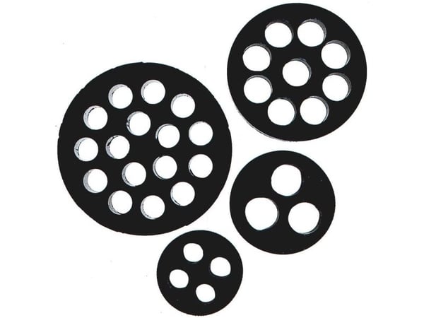 LAPP tetningsinnsats for kabelgjennomføringer Skintop DIX-M IP54, 4 åpninger á 7mm M32 (53332470)