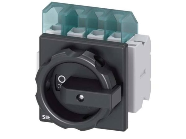 Sort 4-pole 16 mm² 25 A 1 x sluttekontakt, 1 x brydekontakt 690 V/AC Siemens 3LD21032EP51