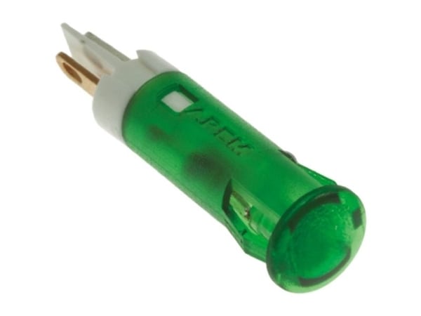 APEM QS61XXG12 LED-merkkivalo Vihreä 12 V/DC