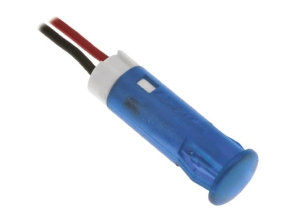 APEM QS63XXB12 LED-signallampa Blå 12 V/DC