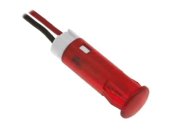 APEM QS63XXR24 LED-merkkivalo Rød 24 V/DC