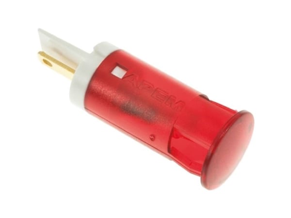 APEM QS121XXR12 LED-merkkivalo Rød 12 V/DC