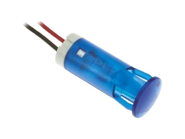 APEM QS103XXB12 LED-merkkivalo Blå 12 V/DC