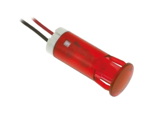 APEM QS103XXR24 LED-merkkivalo Rød 24 V/DC