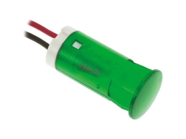 APEM QS123XXG12 LED-merkkivalo Vihreä 12 V/DC