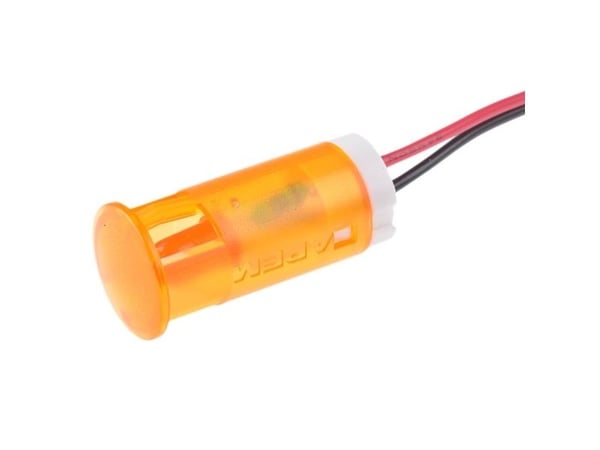 APEM QS123XXO12 LED-merkkivalo oranssi 12 V/DC