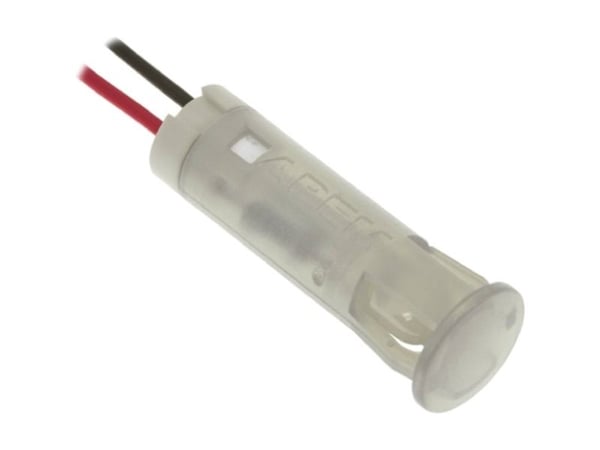 APEM QS83XXW12 LED-merkkivalo Valkoinen 12 V/DC