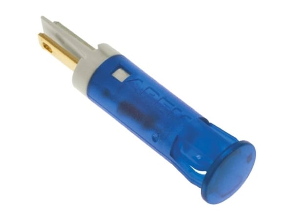 APEM QS81XXB12 LED-merkkivalo Blå 12 V/DC