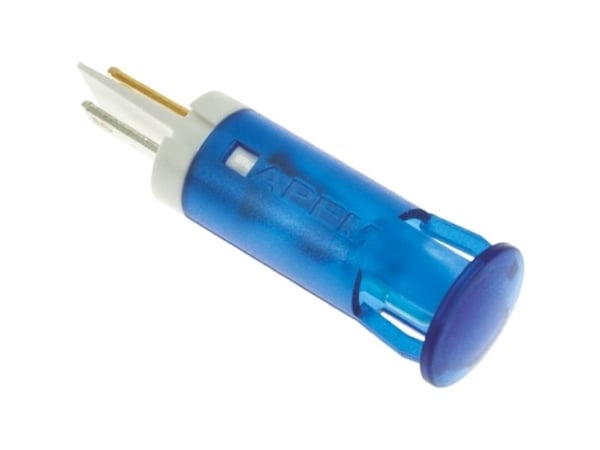 APEM QS101XXB24 LED-merkkivalo Blå 24 V/DC