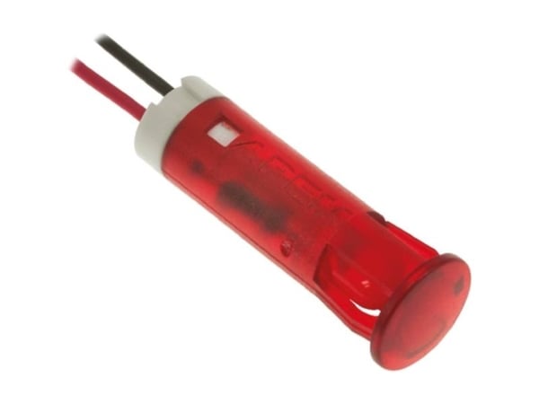 APEM LED-merkkivalo Rød 24 V/DC