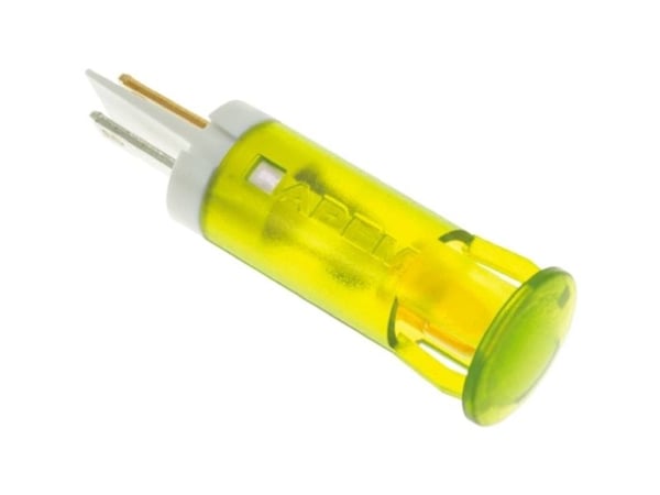 APEM QS101XXY12 LED-merkkivalo Keltainen 12 V/DC