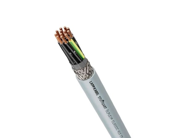 Lapp ÖLFLEX CLASSIC 415 CP, Kabel för medelhög spänning, Grå, Polyvinylklorid (PVC), Polyvinylklorid (PVC), Koppar, 0.75 mm ²