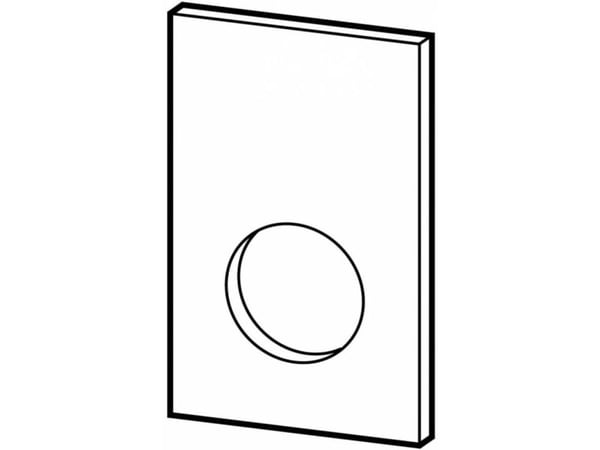 Eaton M22-XZK-D99, Gult, Rektangel, 3,3 cm, 5 cm, 1 stykker