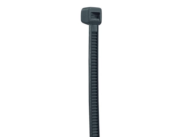 Hama 00221000 Nippuside Muovi Musta joustava (P x L) 20 cm x 0,48 cm 50 kpl