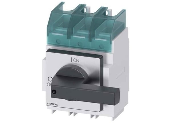 Lastkoplingskontakt sort 3-polet 185 mm² 250 A 690 V/AC Siemens 3LD24300TK11