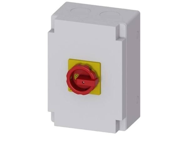 Rød, Gul 3-polet 50 mm² 125 A 1 x sluttekontakt, 1 x brydekontakt 690 V/AC Siemens 3LD28661GP53