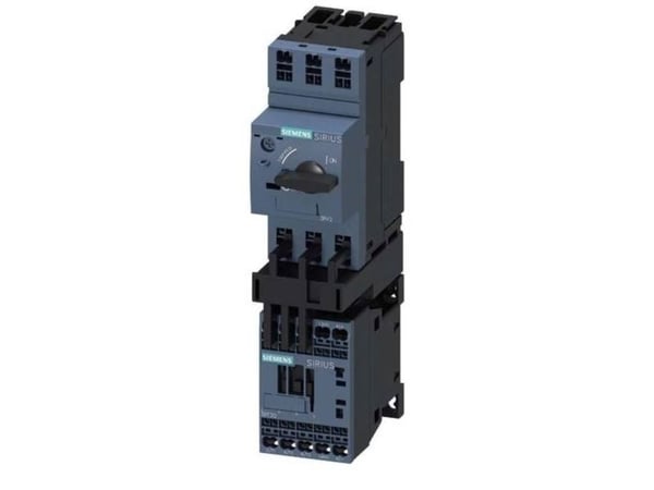 Siemens 3RA2110-1HE15-1BB4 3RA21101HE151BB4 Verbraucherabzweig Motorleistung bei 400 V 3 kW 690 V Nennstrom 6.5 A, 198 mm, 59 mm, 212 mm, 117,5 mm,...