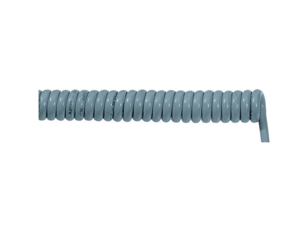 LAPP 70002629 Spiraalikaapeli ÖLFLEX® SPIRAL 400 P 1000 mm / 3000 mm 3 G 0,75 mm² Grå 1 stk