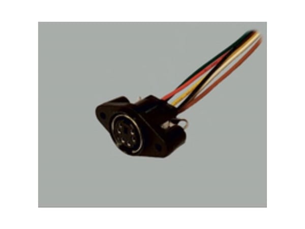 BKL Electronic 0204025, Sort, 0,1 m, 0,005 g