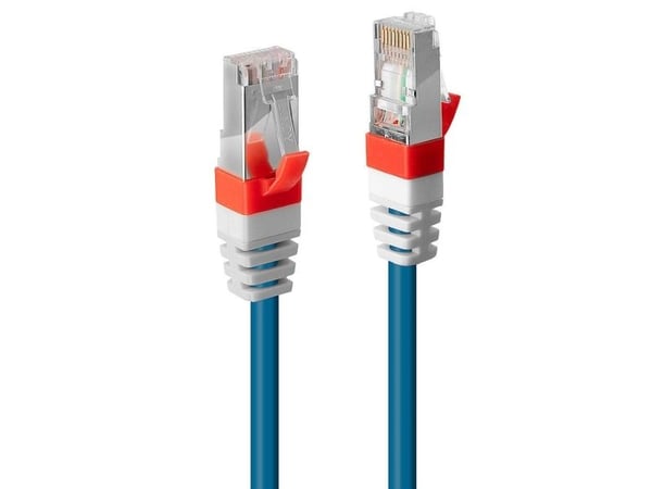 Lindy 45373, 0,5 m, Cat6a, S/FTP (S-STP), RJ-45, RJ-45, Blå