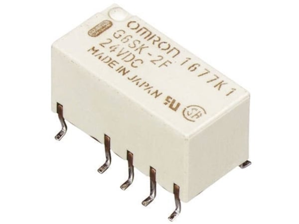 Omron G6SK-2F-DC3 SMD-rele 3 V/DC 2 A 1 x vaihtokosketin 1 kpl Pussi