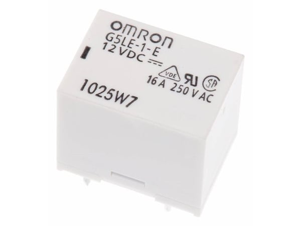 Omron G5LE-1-E-DC12 Tehorele 12 V/DC 1 x vaihtokosketin 1 kpl Laukku