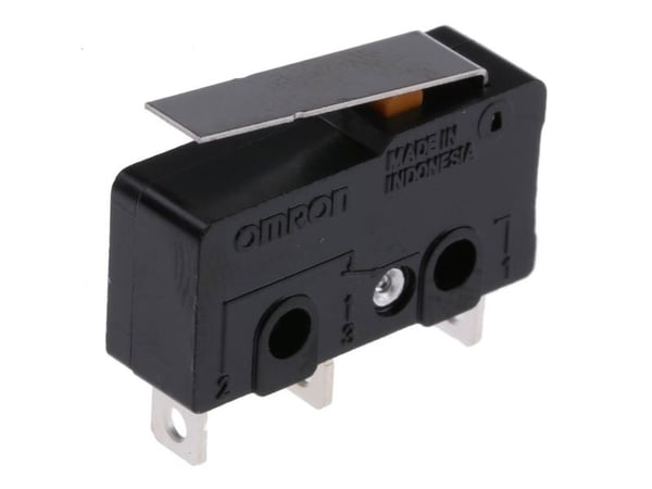 Omron Microcontact 14 V/DC 10,1 A 1 x On/(On) 1 st Bricka