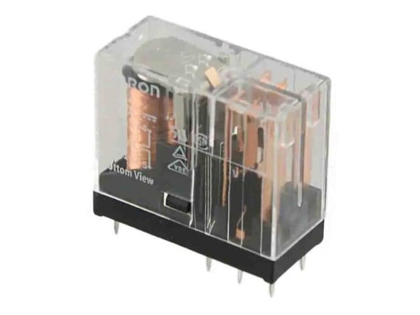 Omron G2R-2-AC12 Tehorele 12 V/AC 5 A 2 x kytkin 1 kpl Laukku Pussi