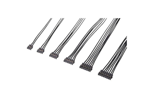 Molex Tilslutningskabinet-kabel Samlet antal poler 4 Rastermål: 1.20 mm 369200405 1 stk Bulk
