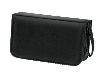 Hama CD Wallet 120 - Lomme for CD/DVD-plater - 120 plater - nylon - svart