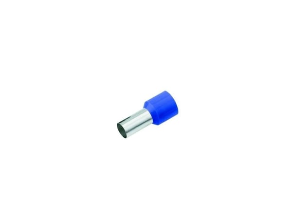 Cimco 182342, Kaapeli ende muffe, Tina, Lige, Blå, Metallic, Kobber, 2,5 mm²