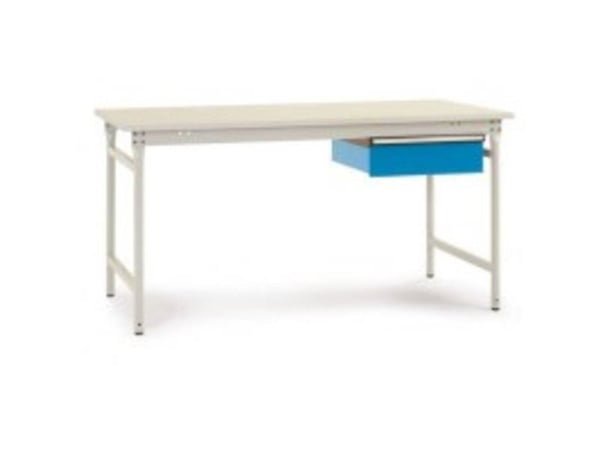 Manuflex BB5237.7035 Arbejdsbord Gråhvid (RAL 7035)
