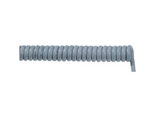 LAPP 70002647 Spiraalikaapeli ÖLFLEX® SPIRAL 400 P 1000 mm / 3000 mm;2 x 1 mm²;Grå1 stk