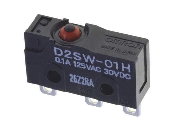 Omron Mikrokytkin 30 V/DC 0,1 A 1 x On/(On) 1 kpl Pussi