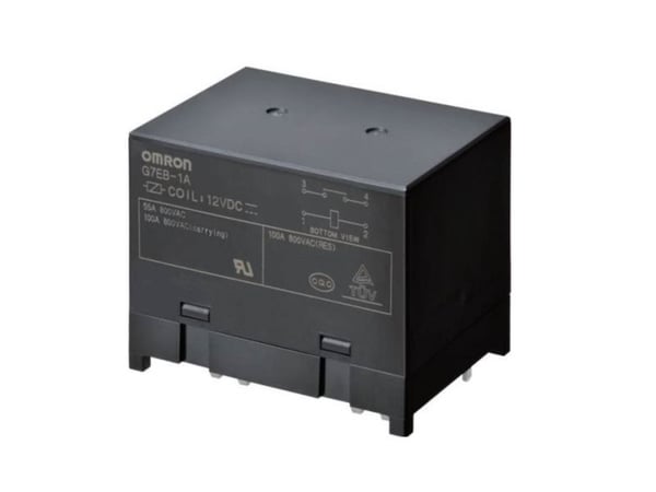 Omron G7EB-1A-DC24 Virtarele 24 V/DC 100 A 1 x pääte kosketus 1 kpl Lokerikko