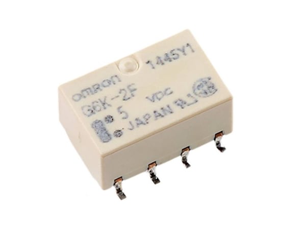 Omron G6K-2F-DC5 SMD-rele 5 V/DC 1 A 2 x kytkin 1 kpl Pussi