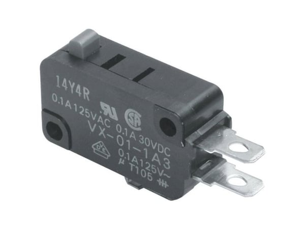 Omron VX-01-1C22 Mikrokytkin 30 V/DC 0,1 A 1 x On/(On) 1 kpl Pussi