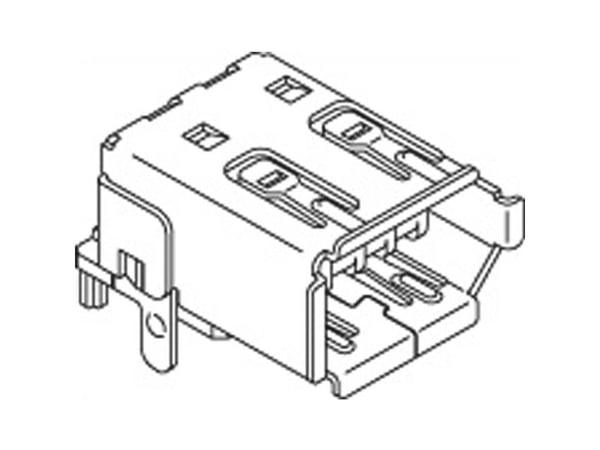 Molex FireWire, IEEE-kontakt 1 st