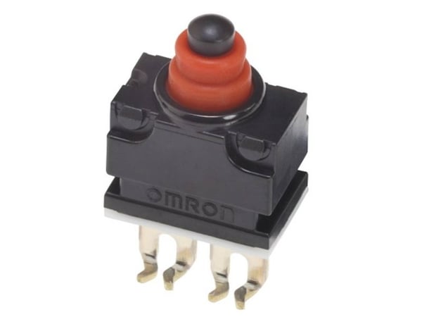 Omron D2GW-A02D Mikrokytkin 13,5 V/DC 0,01 A 1 x On/(Off) 1 kpl Pussi