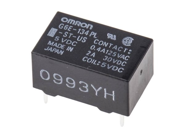 Omron G6E-134PL-ST-US-DC5 Tulostusrele 5 V/DC 3 A 1 x vaihtokosketin 1 kpl Laukku Pussi