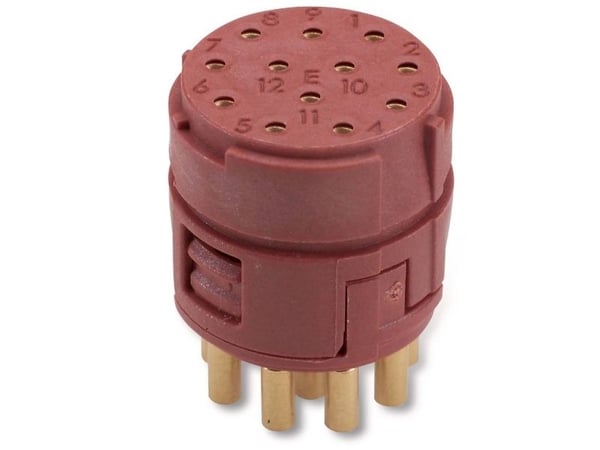Lapp EPIC SIGNAL M23, Rett, Hunkjønn, 100 V, 7 A, Brun, Metall