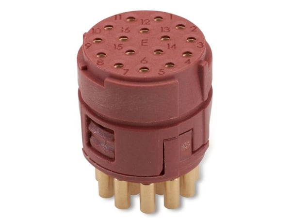 Lapp EPIC SIGNAL M23, Rett, Hunkjønn, 100 V, 7 A, Brun, Metall