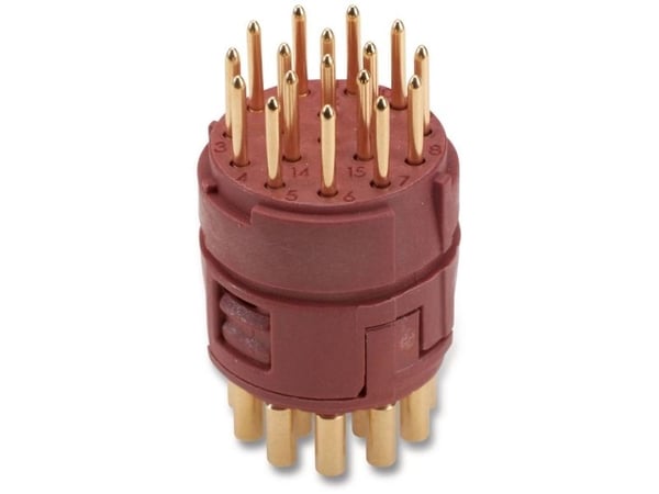 Lapp EPIC SIGNAL M23, Rett, Hankjønn/hunkjønn, 50 V, 7 A, Brun, Metall