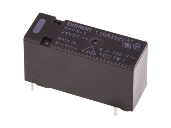 Omron G6RN-1-DC24 Tehorele 24 V/DC 5 A 1 x vaihtokosketin 1 kpl Laukku