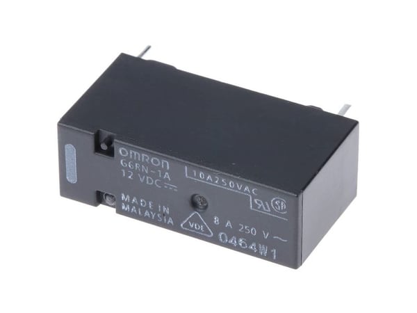 Omron G6RN-1A-DC12 Tehorele 12 V/DC 5 A 1 x pääkontakti 1 kpl Pussi