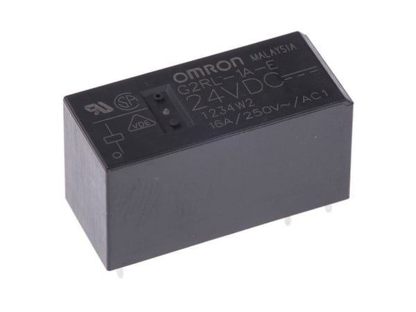 Omron G2RL-1A-E-DC24 Tehorele 24 V/DC 16 A 1 x päätepysäytys 1 kpl Laukku Pussi